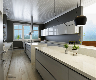 戀戀下午茶，正午廚房 lzldesign 的原創廚房空間設計